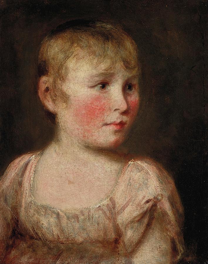 Portrait Of Eliza Lewis Painting By John Constable - Fine Art America