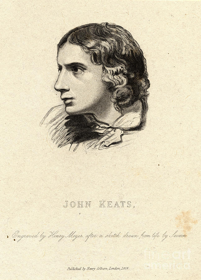 Portrait Of English Poet John Keats Photograph by Bettmann - Fine Art ...