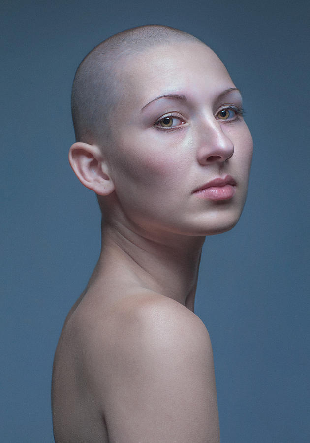 Portrait Of Eugenia Photograph by Mark Nazarov