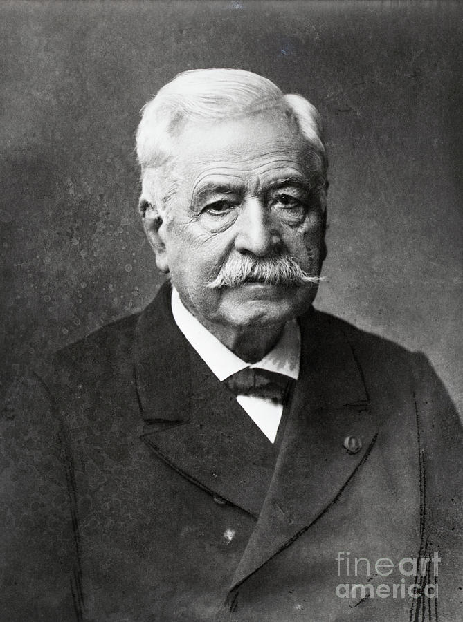 Portrait Of Ferdinand Lesseps Photograph by Bettmann