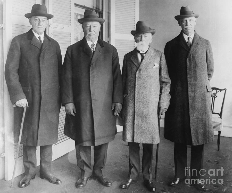 Portrait Of Four Taft Brothers Photograph by Bettmann