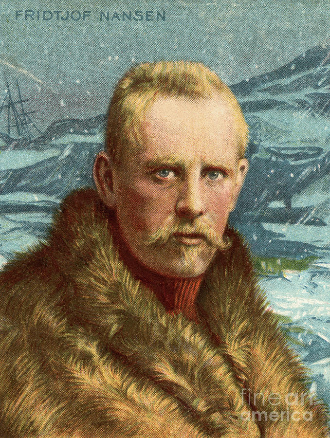 Portrait Of Fridtjof Nansen Photograph by Bettmann