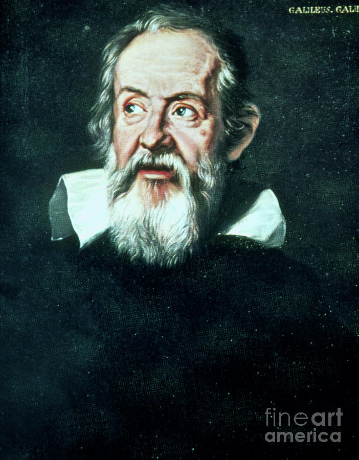 Portrait Of Galileo Galilei Photograph by Science Photo Library