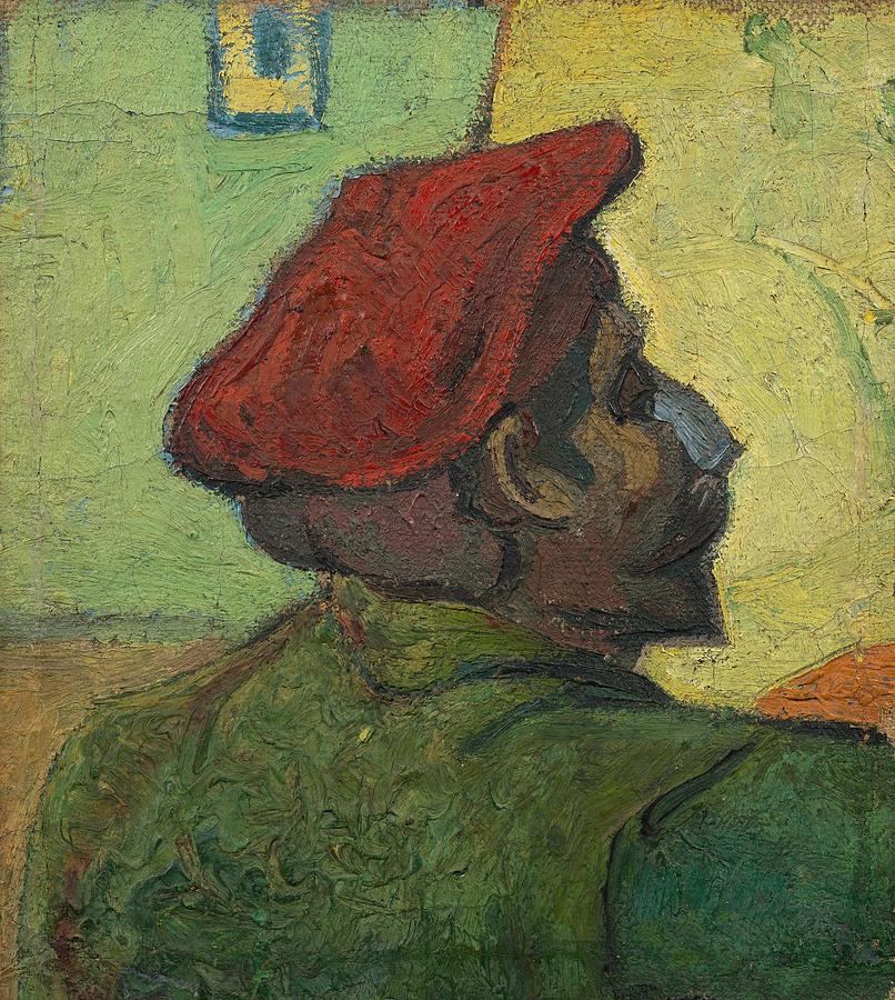 Portrait of Gauguin. Painting by Vincent van Gogh -1853-1890-