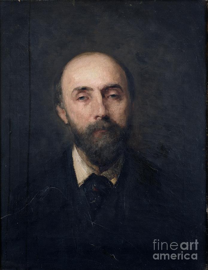 Portrait Of Georges De Bellio Painting by Nicolas Gricoresco Or Grigorescu