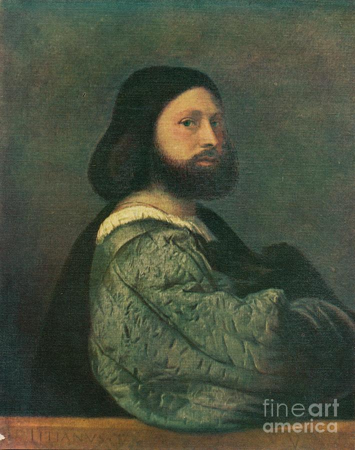 Portrait Of Gerolamo Barbarigo, 1510 Drawing by Print Collector