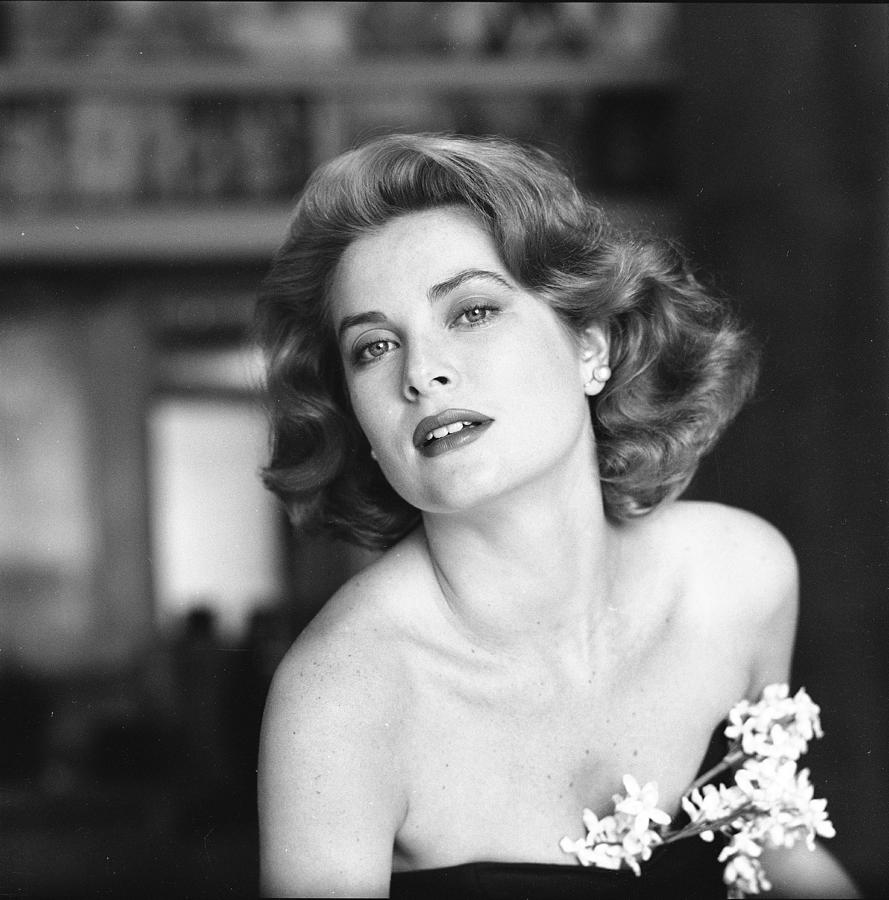 Portrait Of Grace Kelly Photograph by Sharland Portrait Of Grace Kelly Photograph by Sharland