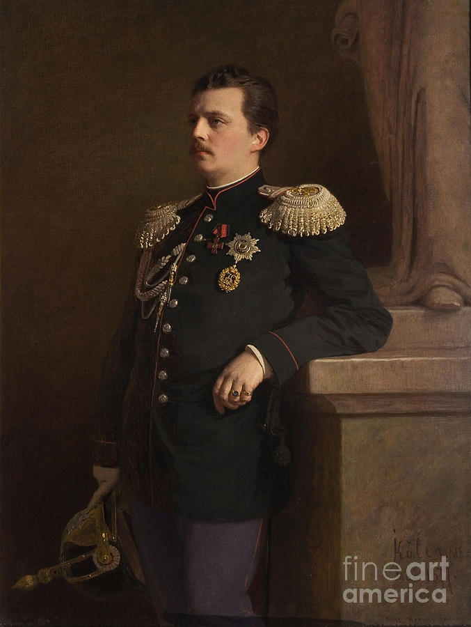 Portrait Of Grand Duke Vladimir by Heritage Images