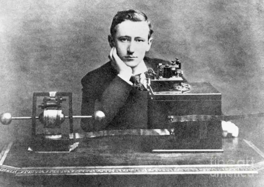 Portrait Of Guglielmo Marconi Photograph by Science Photo Library