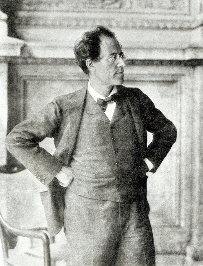 Portrait Of Gustav Mahler, 1907 Photograph by Austrian Photographer