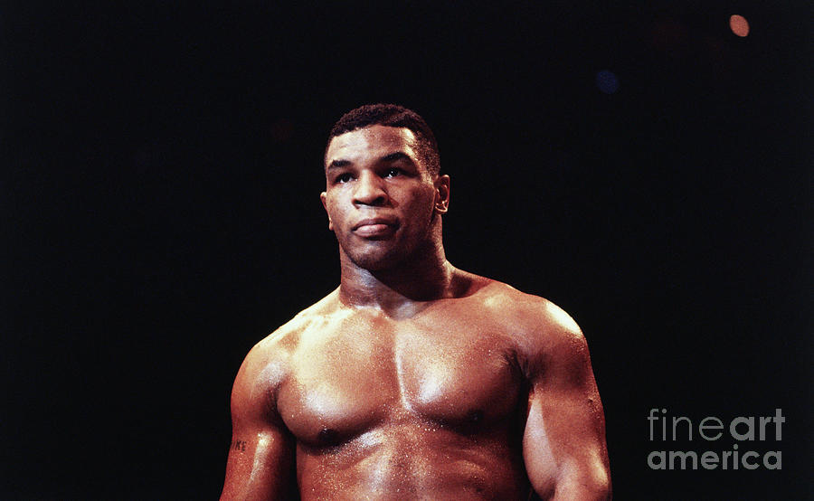 Portrait Of Heavyweight Boxer Mike Photograph by Bettmann