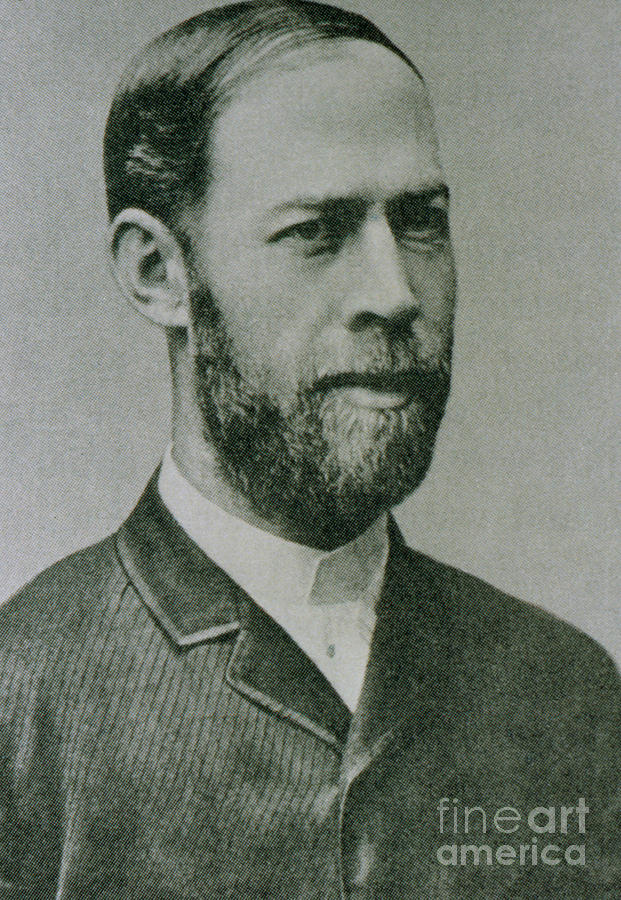 Portrait Photograph - Portrait Of Heinrich Hertz by Science Photo Library