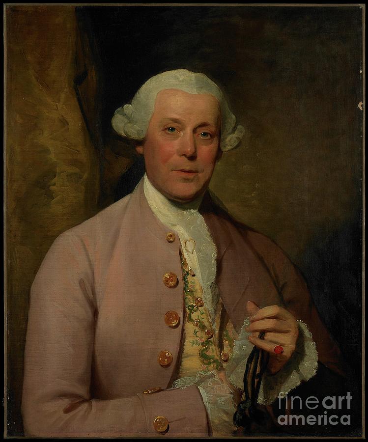 Portrait Painting - Portrait Of Henry Lambert, C.1780-81 by Gilbert Stuart