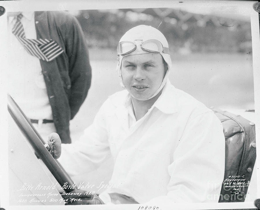 Portrait Of Indy 500 Winner Billy Arnold Photograph by Bettmann