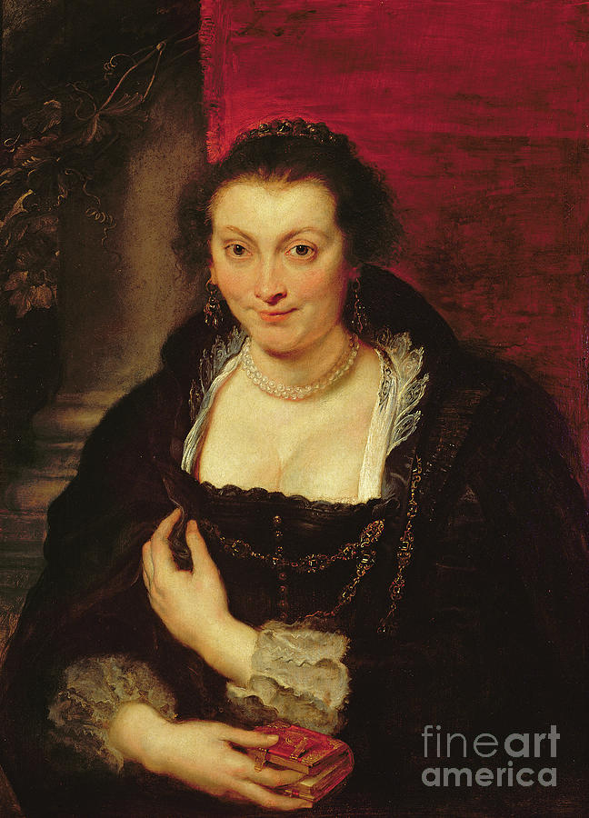 Portrait Of Isabella Brant, C.1625-26 Painting by Peter Paul Rubens ...