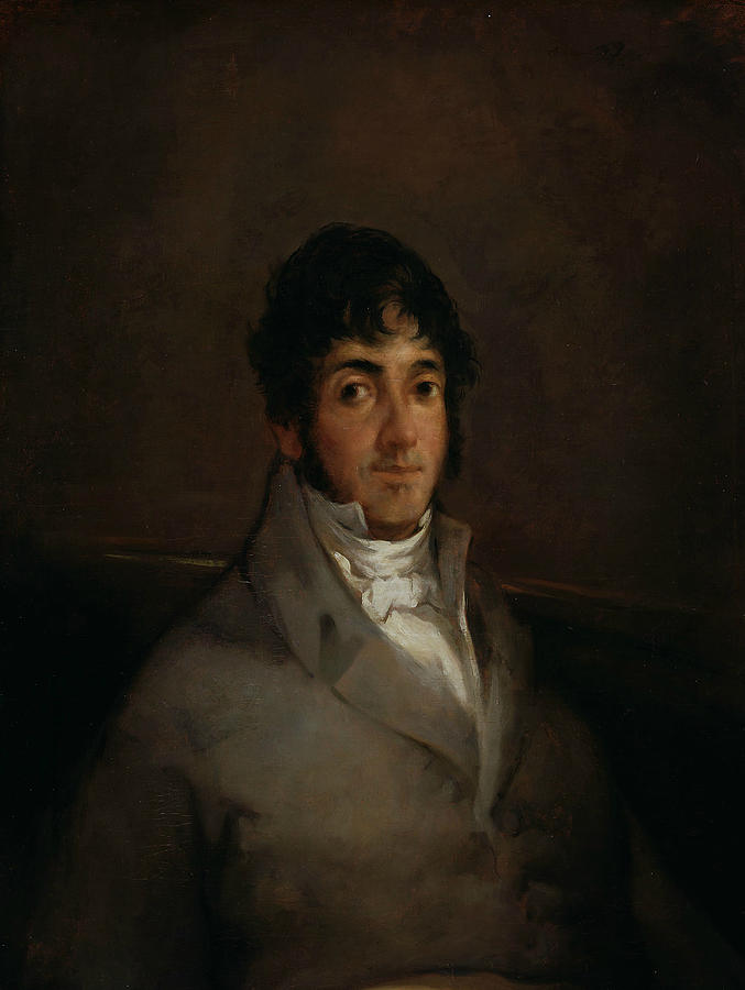 Portrait of Isidoro Maiquez Painting by Francisco Goya