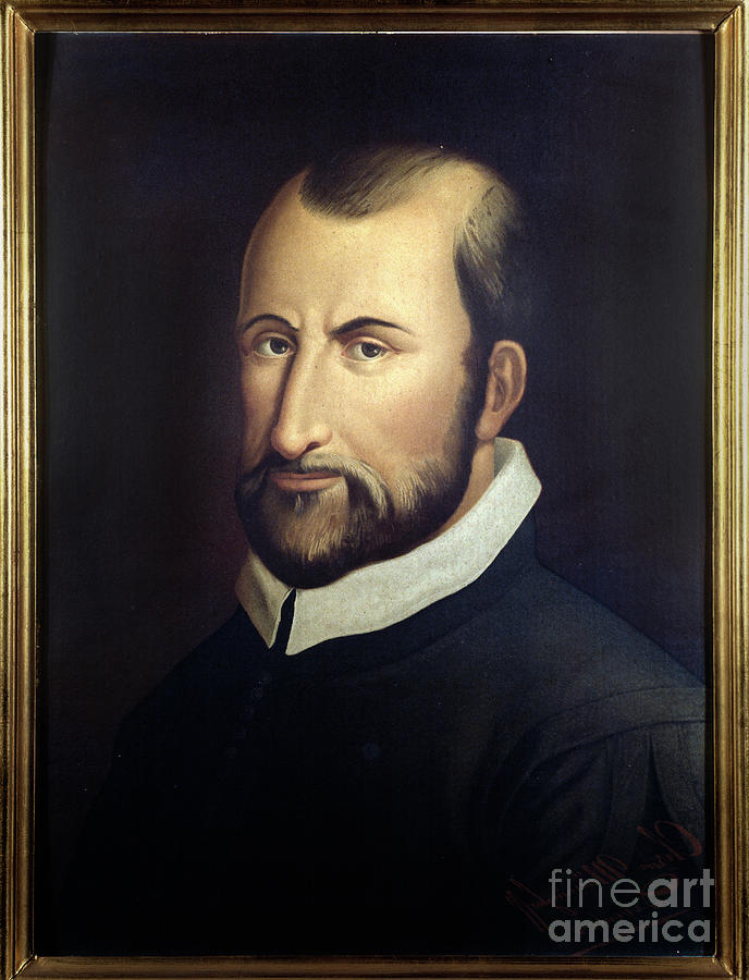 Portrait Of Italian Composer Giovanni Pierluigi Da Palestrina Painting ...