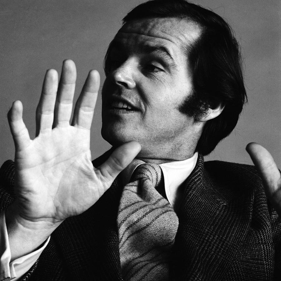 Portrait Of Jack Nicholson Photograph by Jack Robinson