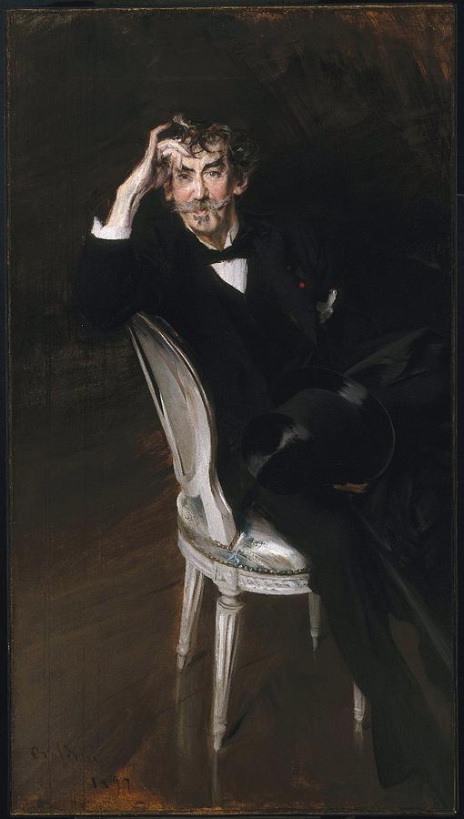 Portrait Of James Mcneill Whistler, 1897 Painting