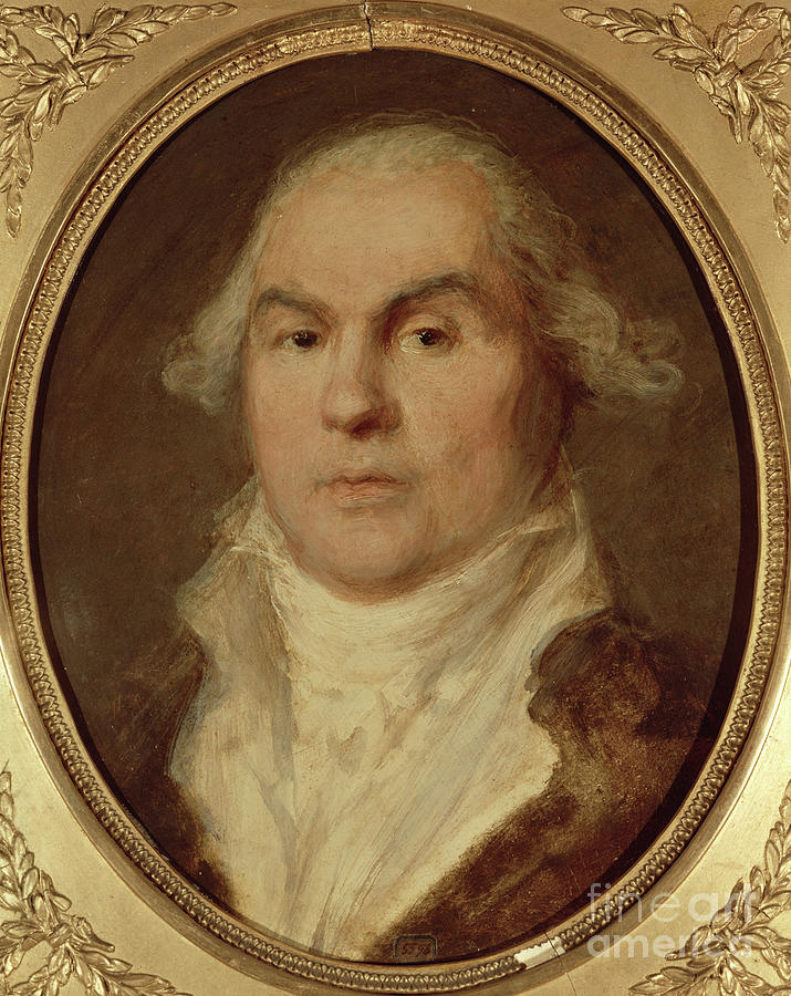 Portrait Of Jean-jacques-regis De Cambaceres Painting by Jean Baptiste ...