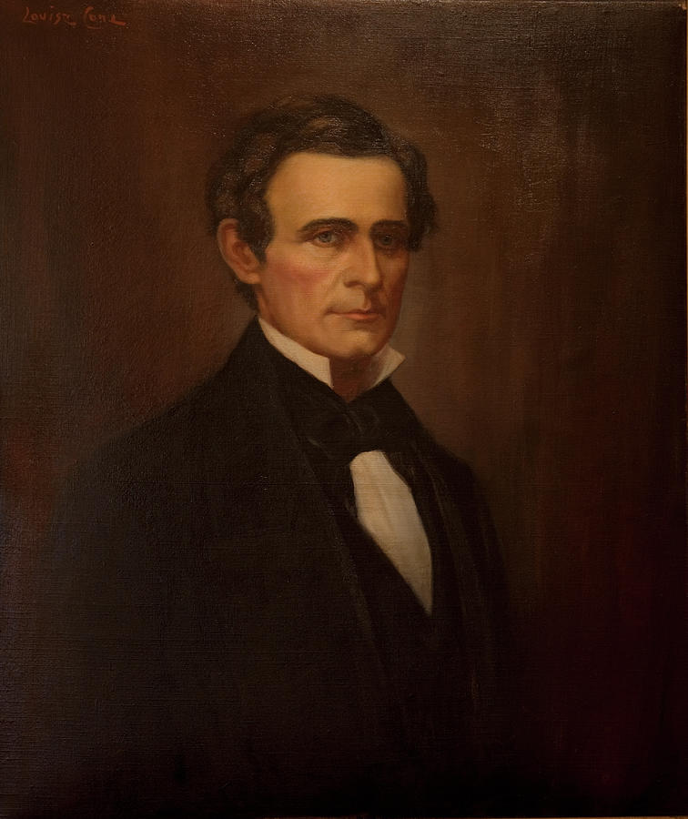 Portrait of Jefferson Davis Painting by Carol Highsmith Fine Art America
