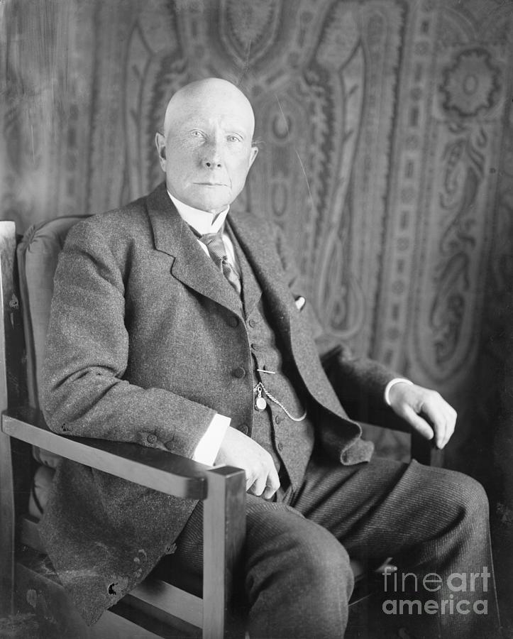 Portrait Of John Davison Rockefeller Photograph by Bettmann