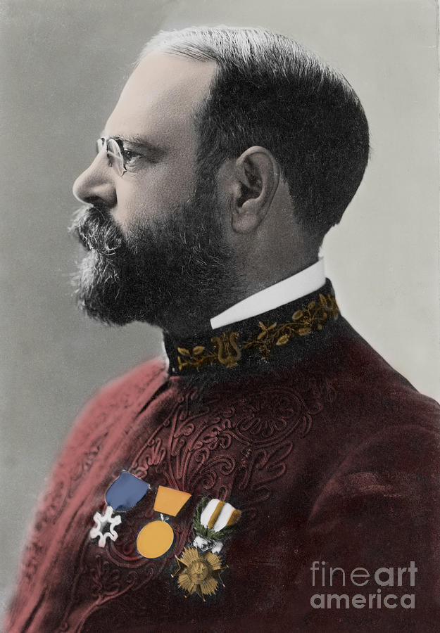 Portrait Of John Philip Sousa American Composer In 1900 Photograph by American School