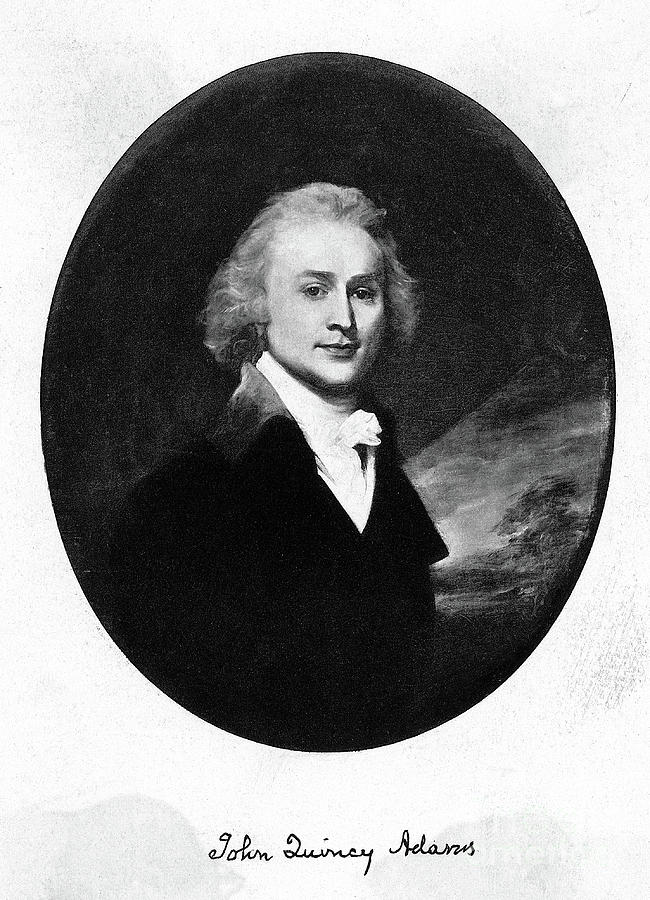 John Quincy Adams Photograph - Portrait Of John Quincy Adams by Bettmann