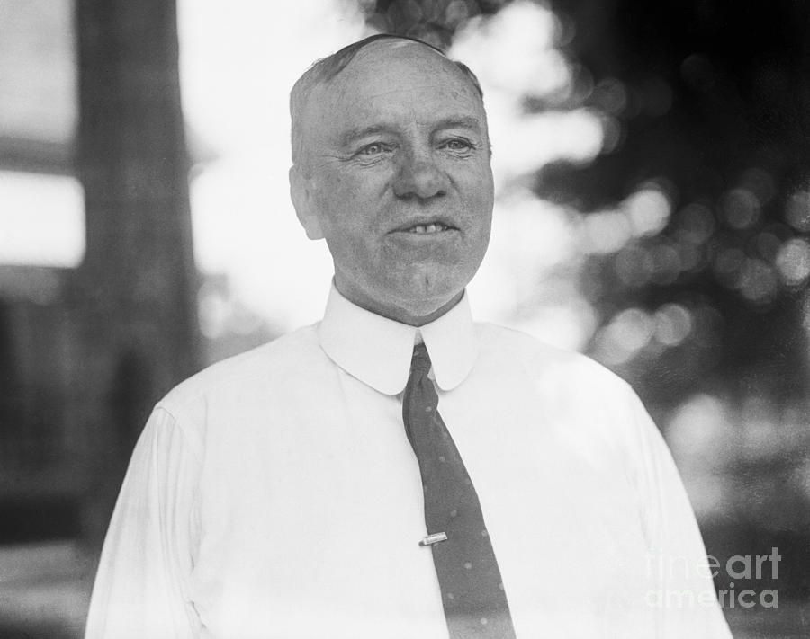 Portrait Of John T. Raulston In Shirt Photograph by Bettmann