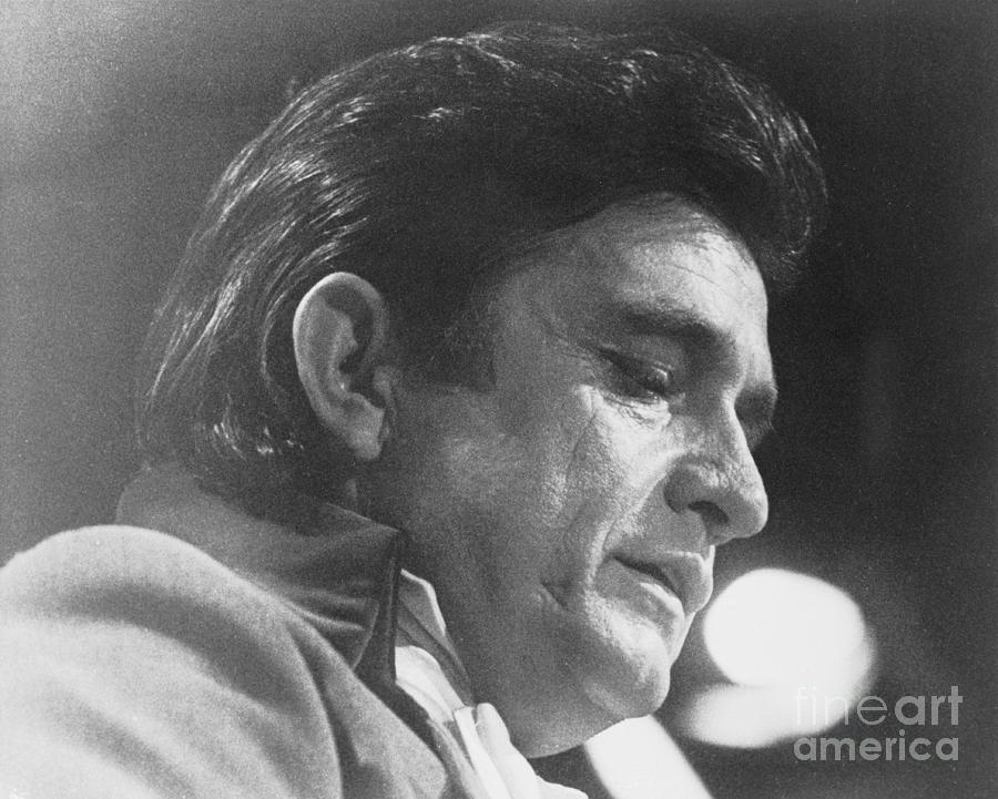 Portrait Of Johnny Cash Photograph by Bettmann