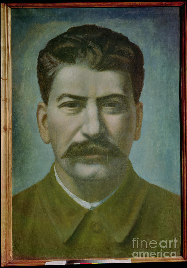 Portrait Of Joseph Stalin Painting by Pavel Nikolaevich Filonov - Fine ...