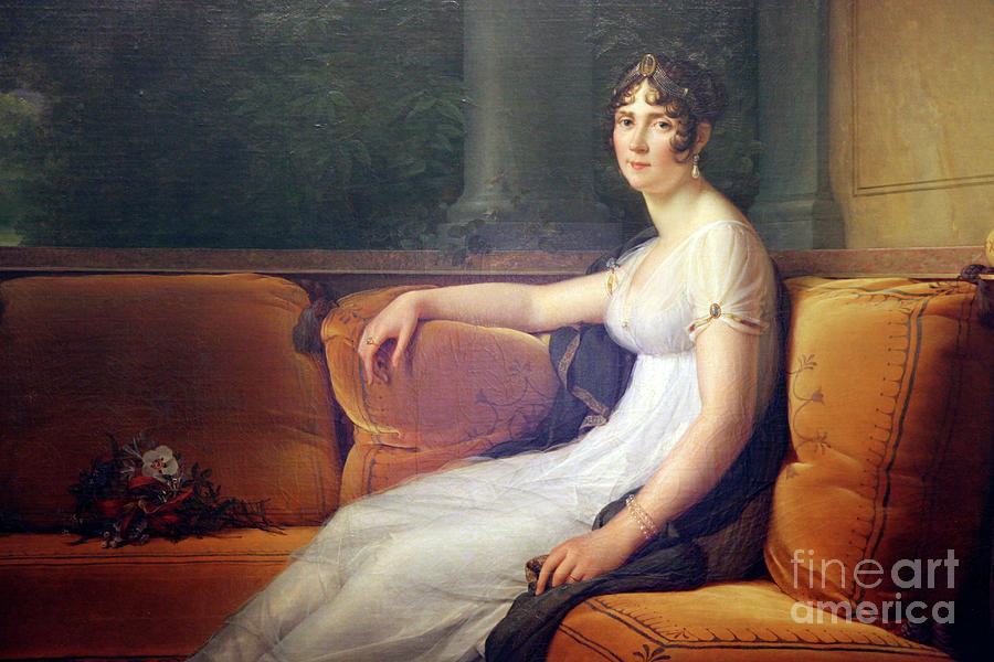 Portrait Of Josephine, 1801. Artist Drawing by Print Collector