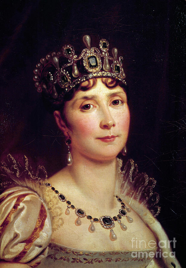 Portrait Of Josephine De Beauharnais Painting by Francois Gerard