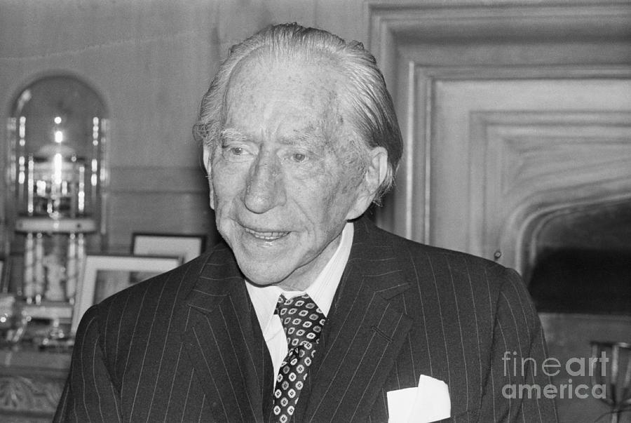 Portrait Of J.paul Getty Photograph by Bettmann Pixels