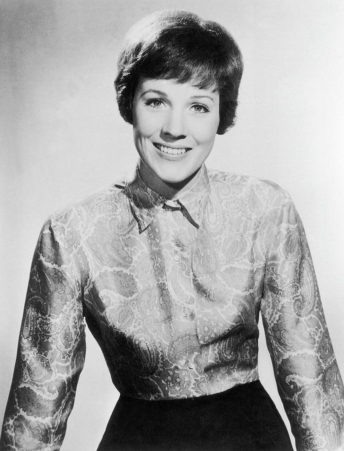 Portrait Of Julie Andrews In 1968 by Keystone-france
