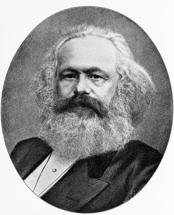 Portrait Of Karl Marx Photograph by Bettmann
