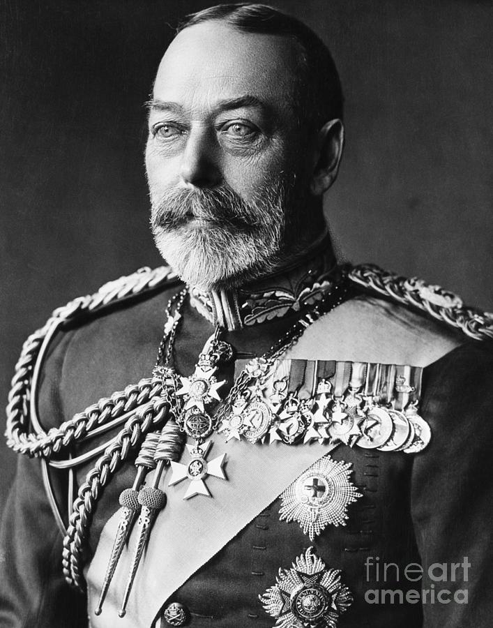Portrait Of King George V Of England Photograph by Bettmann