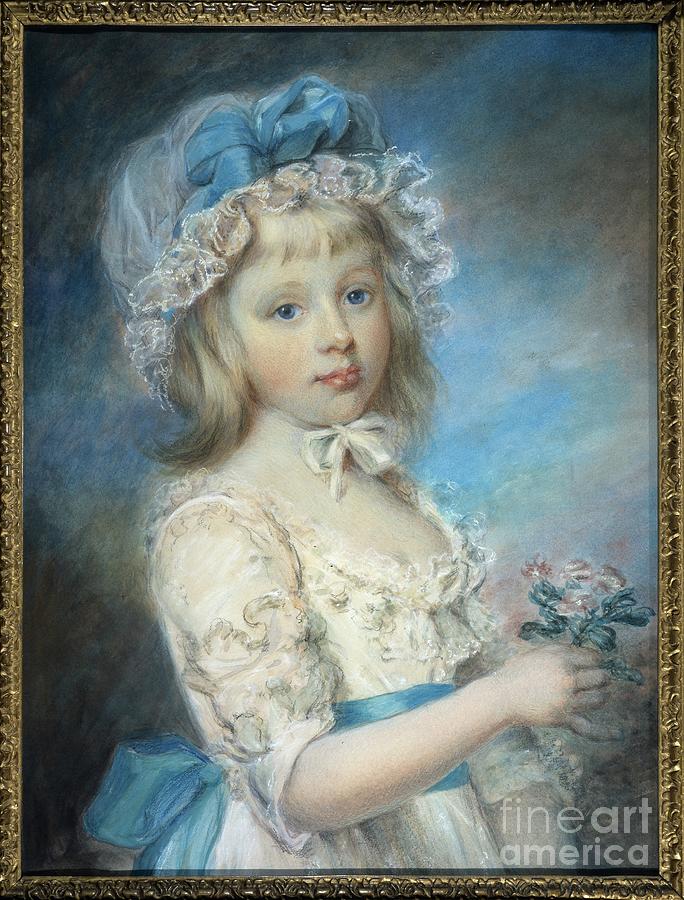 Portrait Of Lady Georgiana Cavendish Painting by Elizabeth Royal - Fine ...