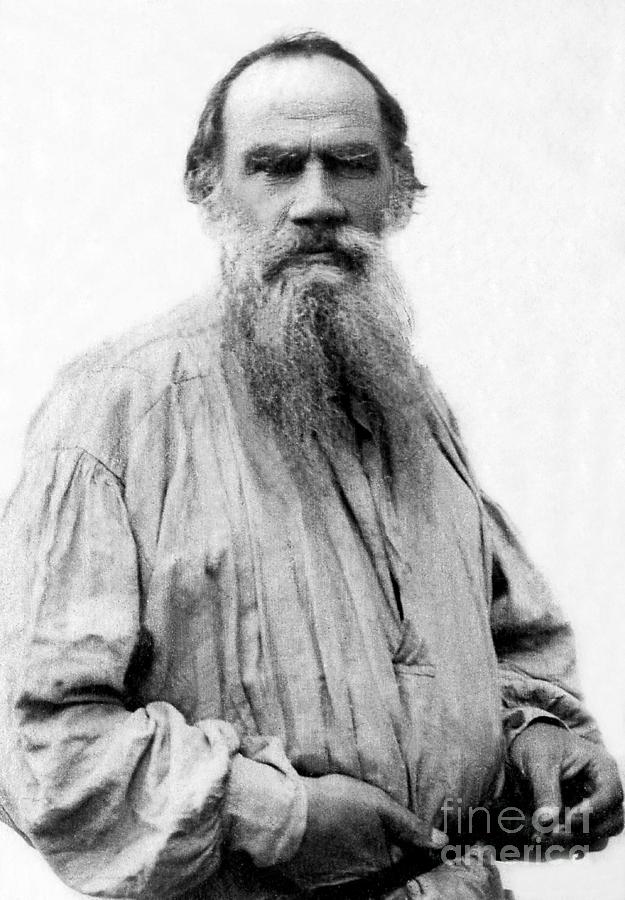 Portrait Of Leon Tolstoi Photograph by Unknown Photographer - Fine Art ...