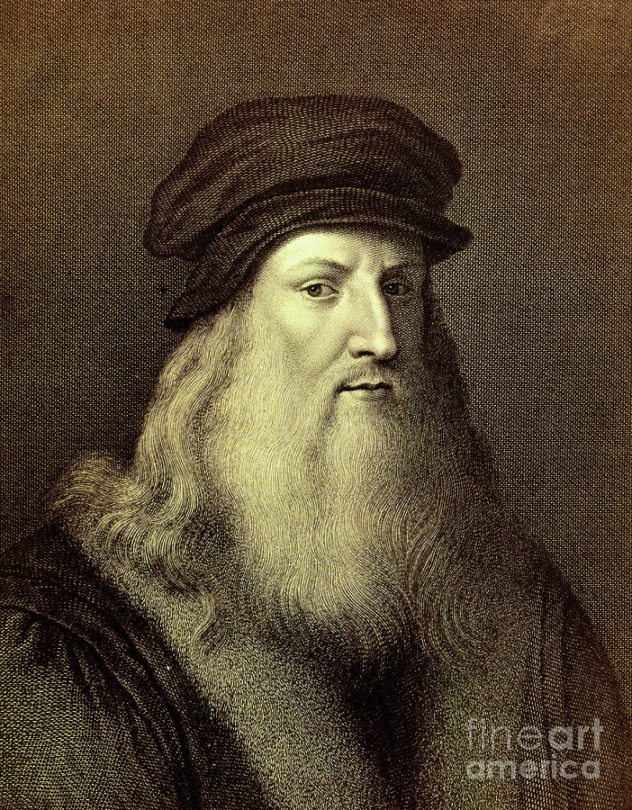 Portrait Of Leonardo Da Vinci Photograph by Bettmann