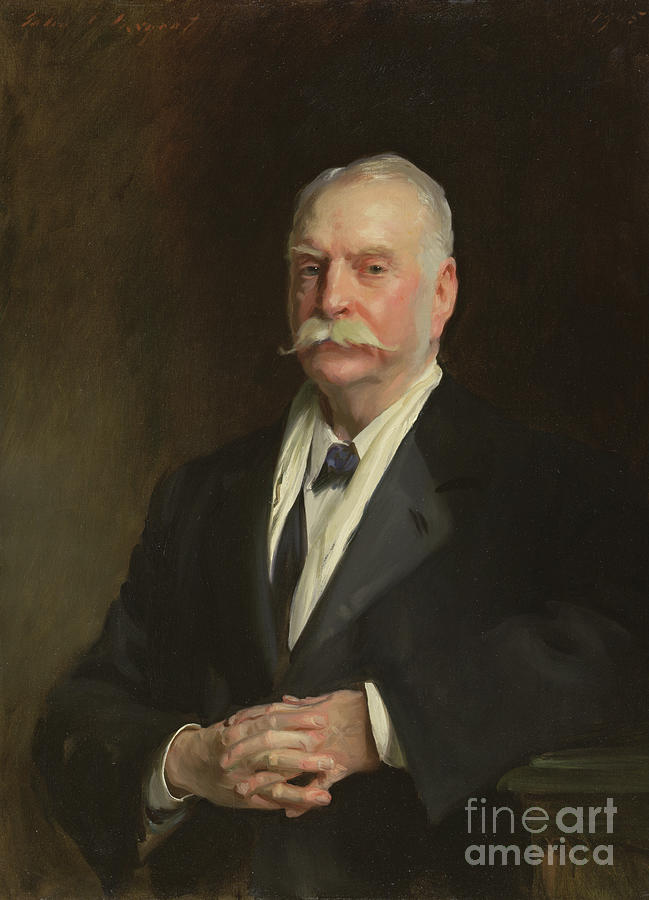 Portrait Of Lord Airedale, Sir James Kitson, 1905 Painting by John ...