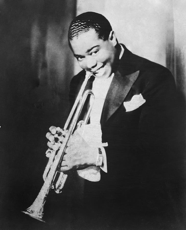 Portrait Of Louis Armstrong Photograph by Chicago History Museum