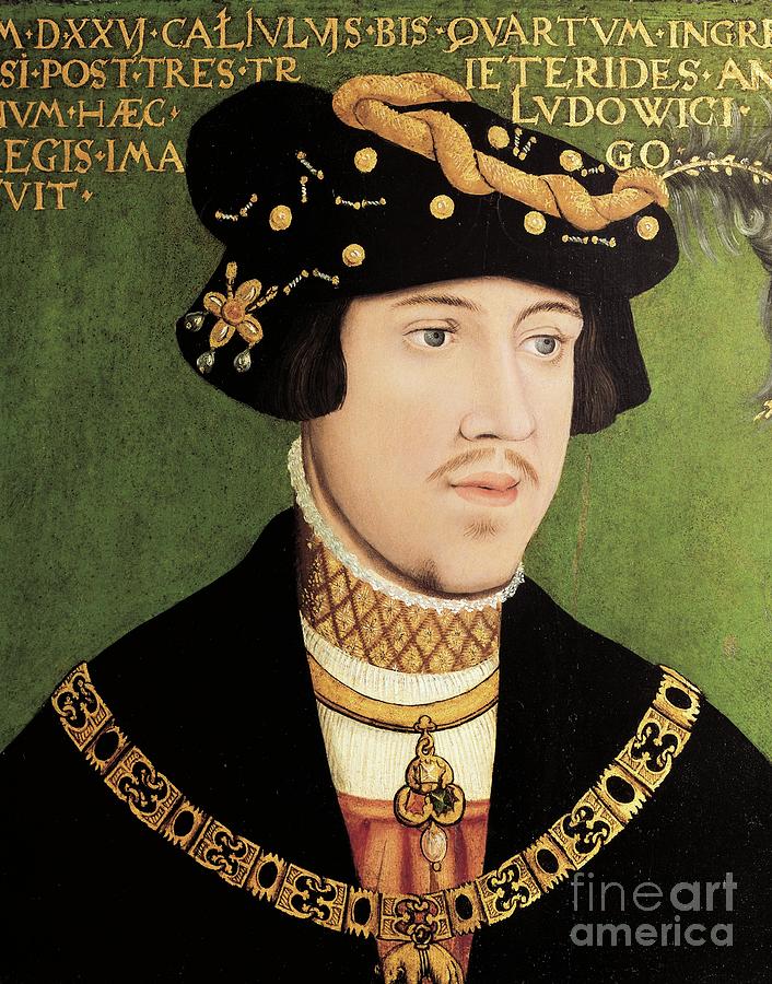 Portrait Of Louis II Of Hungary, King Of Hungary, Bohemia And Croatia Painting by European School