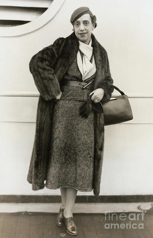 Portrait Of Madame Schiaparelli Famous Photograph by Bettmann