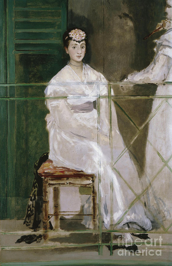Portrait Of Mademoiselle Claus, 1868 Painting by Edouard Manet