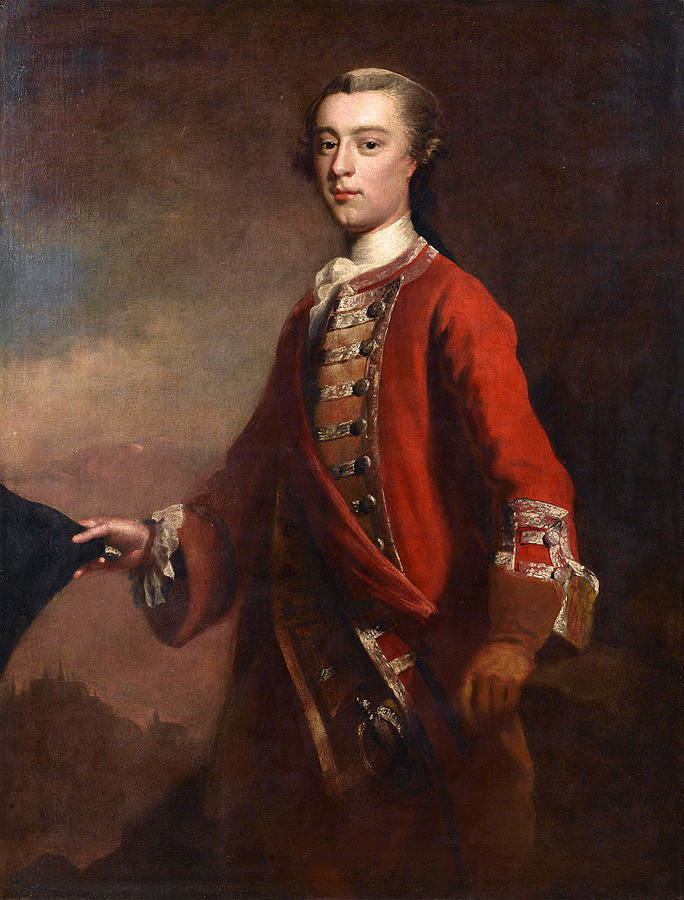 Portrait of Major-General James Wolfe Painting by Attributed to Joseph Highmore