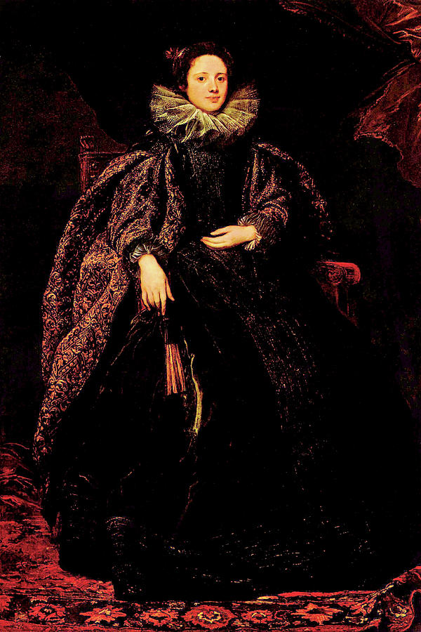 Portrait of Marchesa Balbi Painting by Anthony Van Dyk