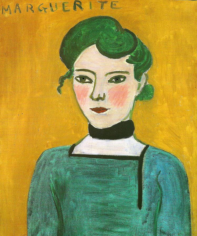 Henri Matisse - Portrait of Marguerite Painting by Jon Baran
