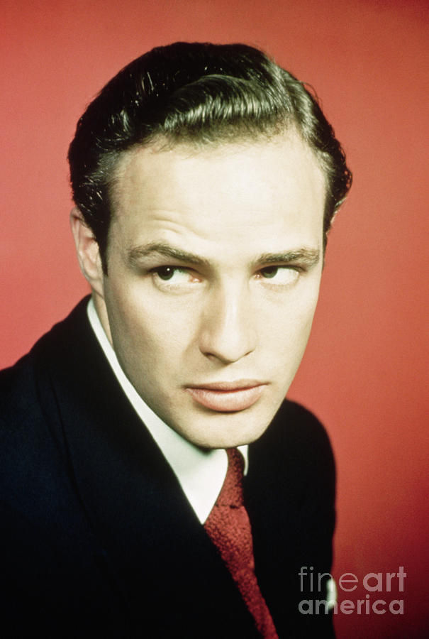 Portrait Of Marlon Brando Photograph by Bettmann