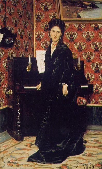 Portrait Of Mary Donegan, 1869 Painting